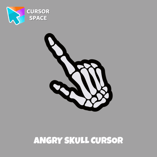 Angry Skull cursor pointer cursor